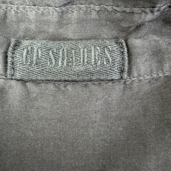 CP Shades Cotton/Silk Button Front Top - Picture 6 of 10